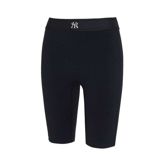 กางเกงเลกกิ้ง  Basic Band Logo Point Bike Shorts New York Yankees