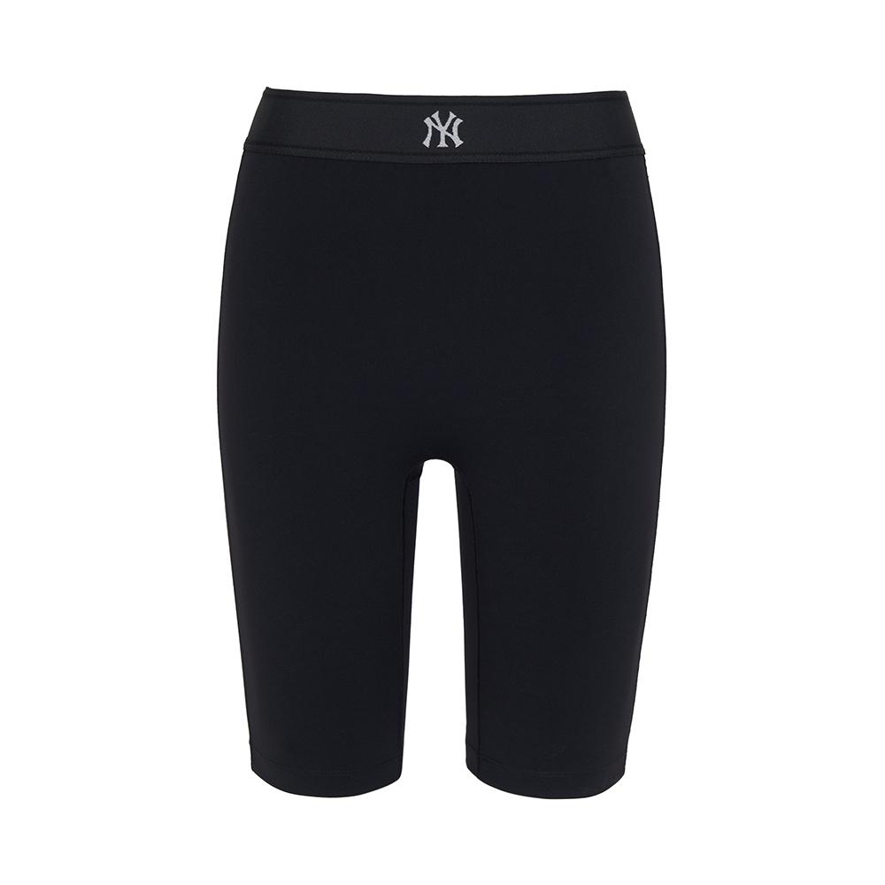 กางเกงเลกกิ้ง  Basic Band Logo Point Bike Shorts New York Yankees