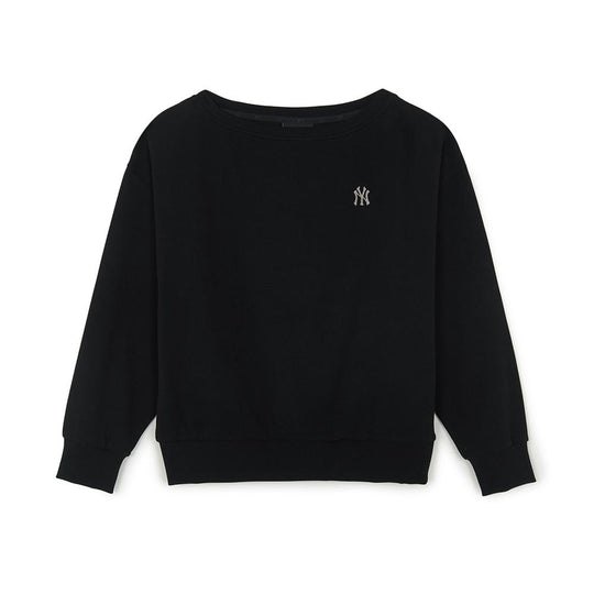 Women's Basic Off Shoulder Sweatshirts New York Yankees
