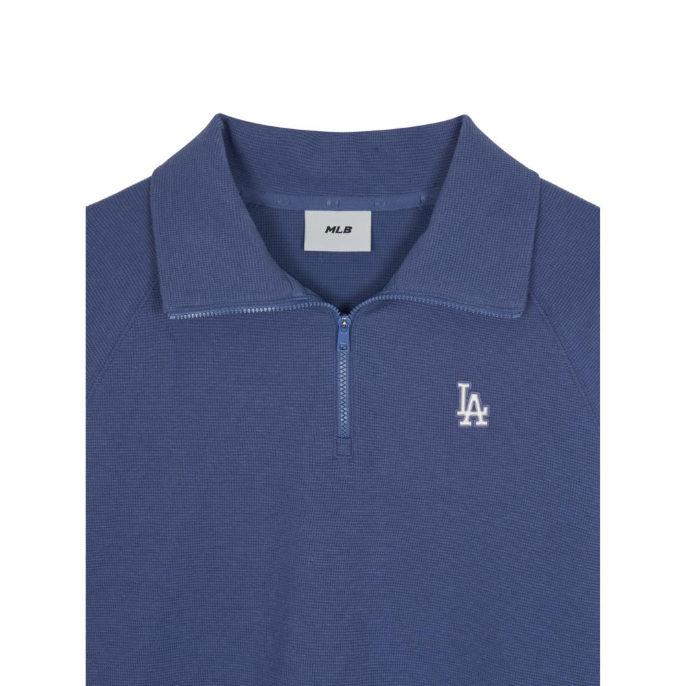Basic Waffle Half Zip Sweatshirts Los Angeles Dodgers
