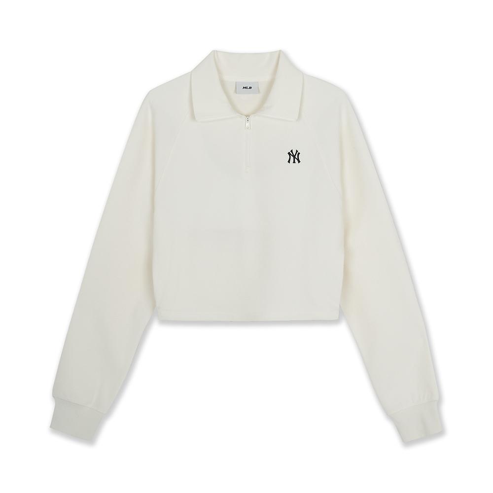 Basic Waffle Half Zip Sweatshirts New York Yankees