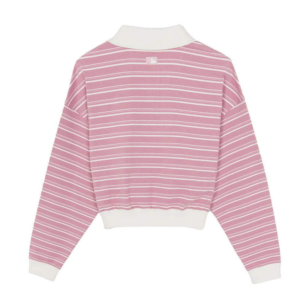 เสื้อสเวตเชิ้ต Womens Varsity Sportive Stripe Sweatshirts Los Angeles Dodgers