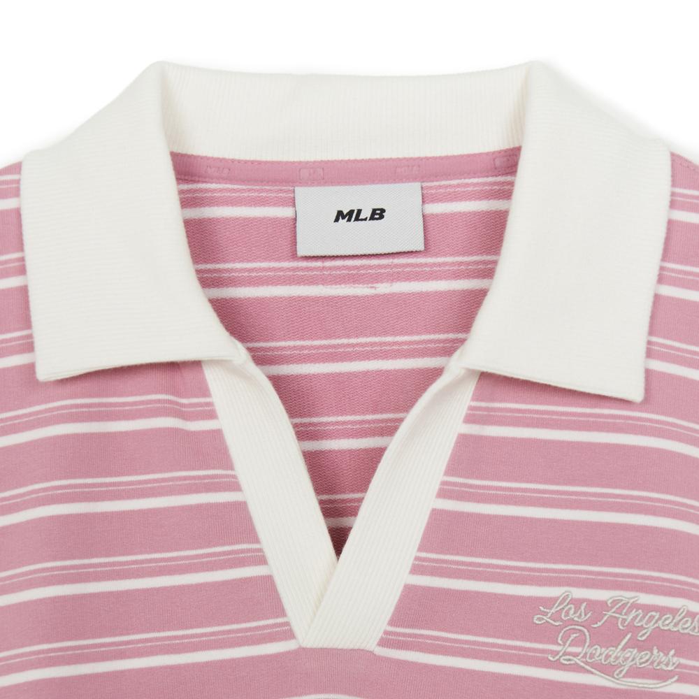เสื้อสเวตเชิ้ต Womens Varsity Sportive Stripe Sweatshirts Los Angeles Dodgers