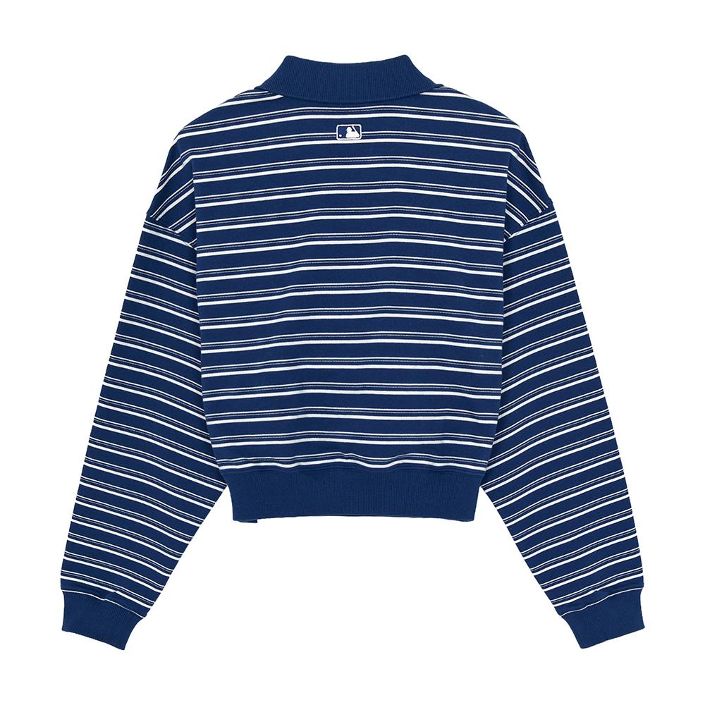 เสื้อสเวตเชิ้ต Womens Varsity Sportive Stripe Sweatshirts Boston Red Sox