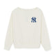 Womens Legendary Off-Shoulder Sweatshirts New York Yankees