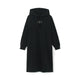 ชุดเดรส Women's Basic Hoodie Long Dress New York Yankees