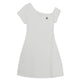 Basic Off Shoulder Shirring Ribbed Ops New York Yankees