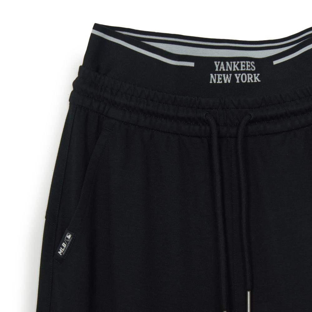 Womens Basic Double Waisted Semi Wide Hip Pants New York Yankees