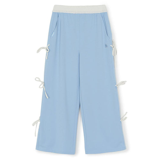 กางเกงขายาว  Basic Side Ribbon Wide Pants Los Angeles Dodgers