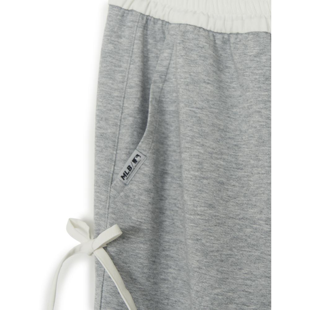 กางเกงขายาว  Basic Side Ribbon Wide Pants New York Mets
