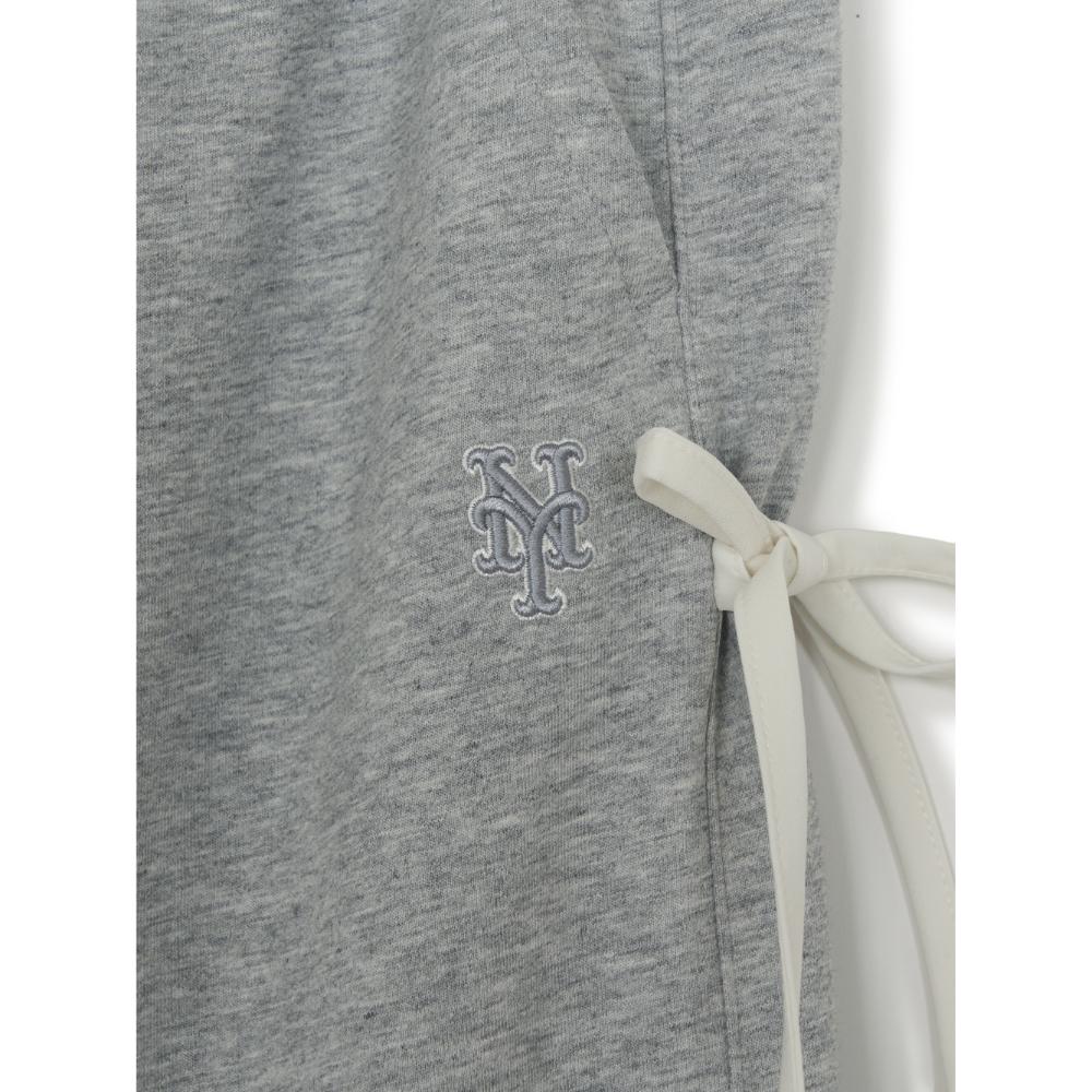 กางเกงขายาว  Basic Side Ribbon Wide Pants New York Mets