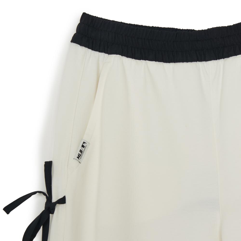 กางเกงขายาว  Basic Side Ribbon Wide Pants New York Yankees
