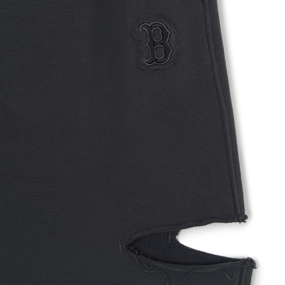 กางเกงขายาว Womens Basic Cut Out Washing Wide Pants Boston Red Sox
