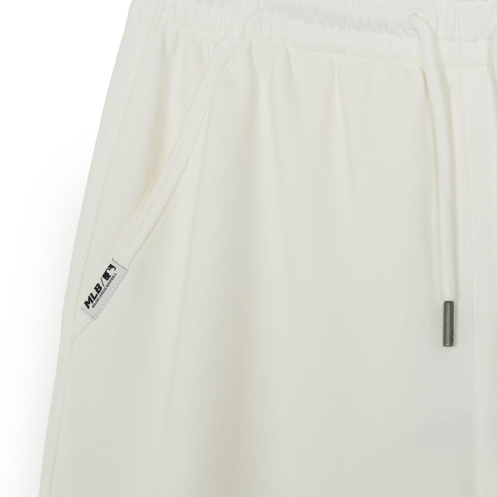 กางเกงขายาว Womens Basic Cut Out Washing Wide Pants New York Yankees