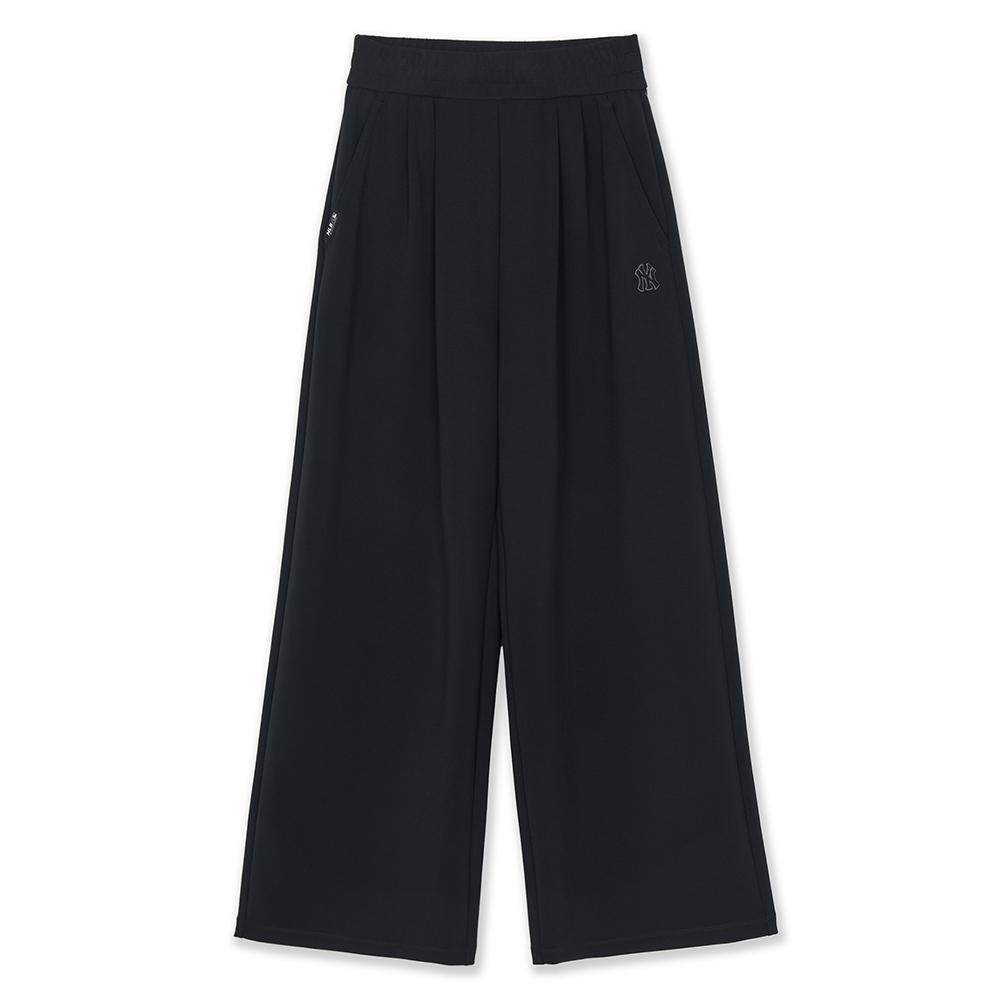 กางเกงขายาว Basic Small Logo Pleats Pintuck Wide Pants New York Yankees
