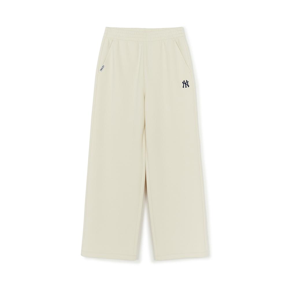 Womens Varsity Ribbed Semi Wide Pants New York Yankees