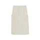 Gorpcore Glossy Parachutte Cargo Long Skirt Boston Red Sox