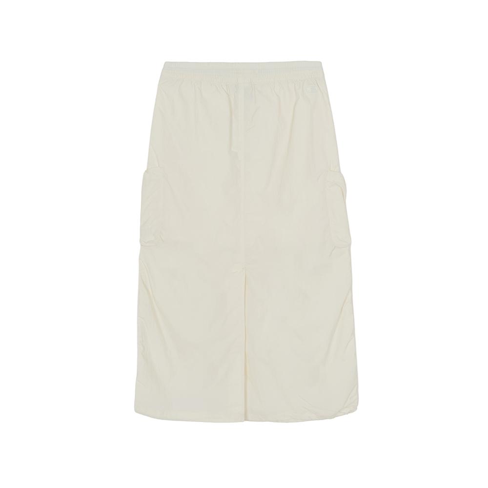 Gorpcore Glossy Parachutte Cargo Long Skirt Boston Red Sox