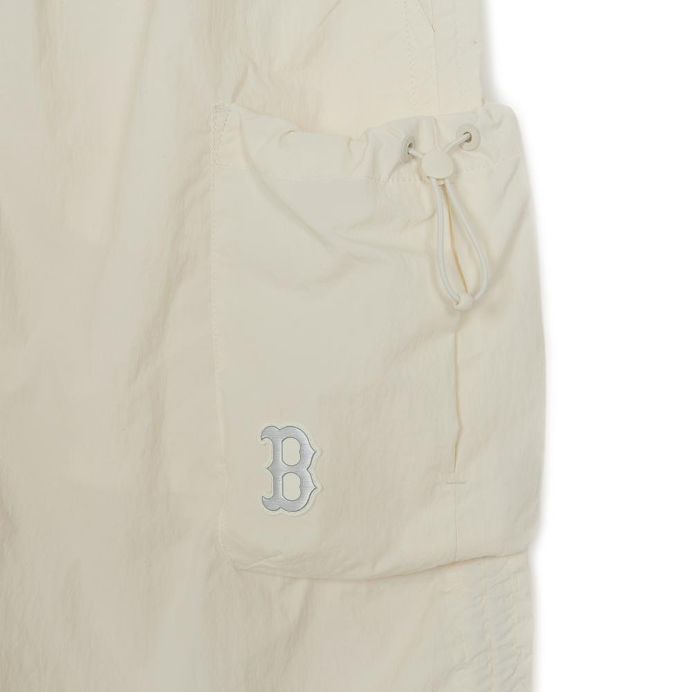 Gorpcore Glossy Parachutte Cargo Long Skirt Boston Red Sox