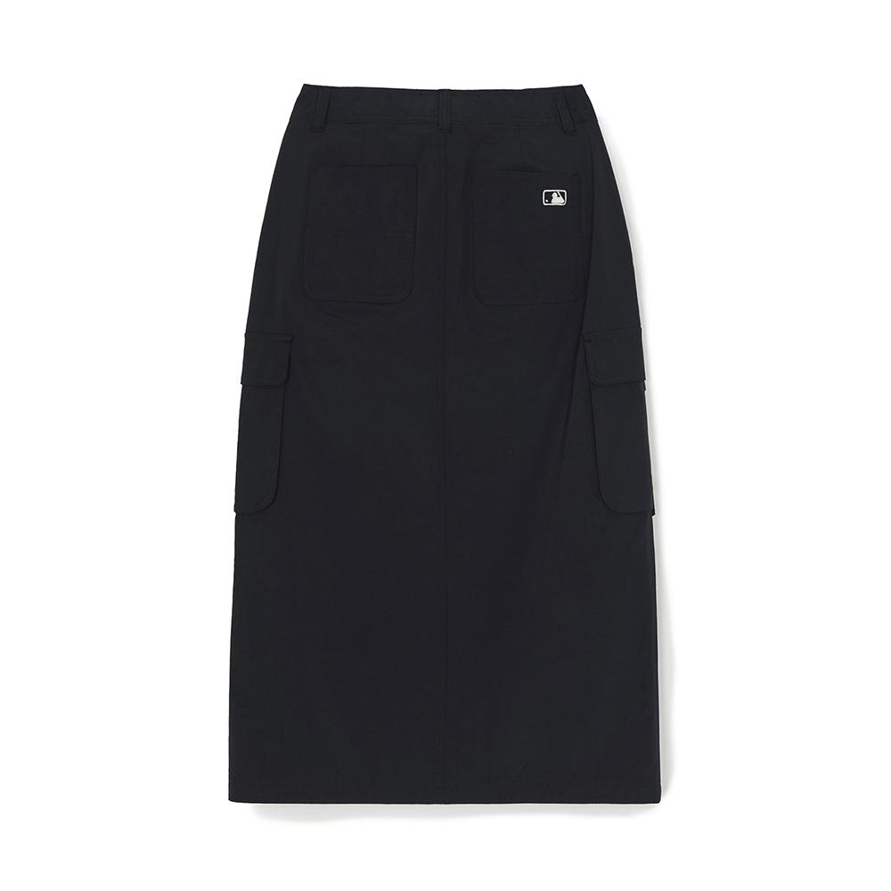 กระโปรง Vintage Washing Cotton Strap Cargo Long Skirt New York Yankees