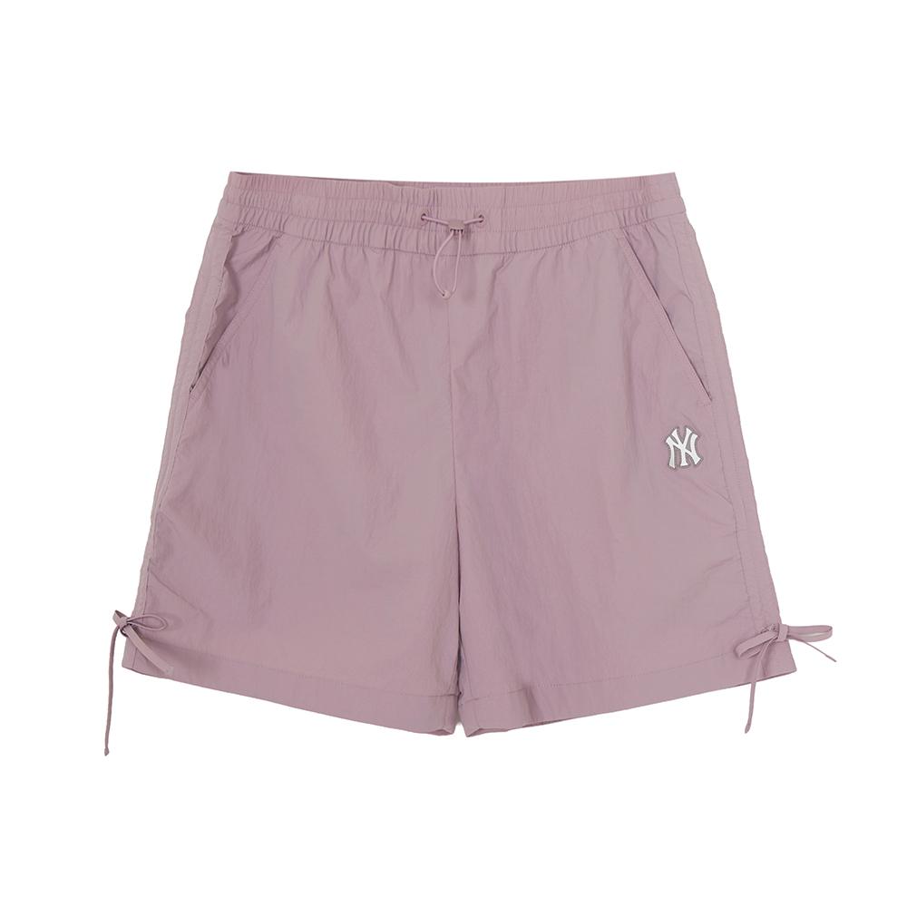 Gorpcore Glossy Shirring 6" Shorts New York Yankees