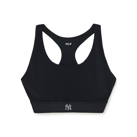 สปอร์ตบรา  Basic Band Logo Point Crop Top New York Yankees