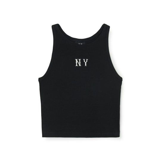 Women's Basic Coopers Slim Crop Sleeveless Top New York Yankees