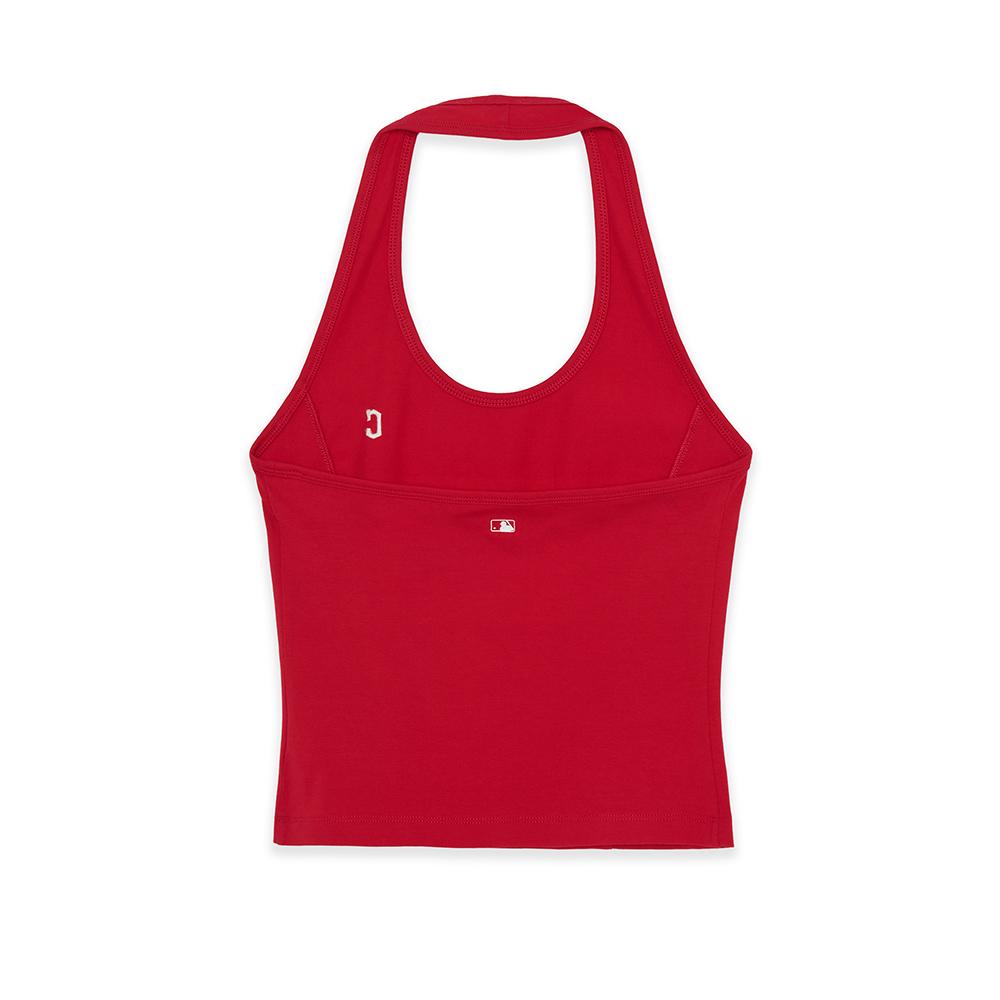 Halterneck Sleeveless T-Shirt Cleveland Guardians