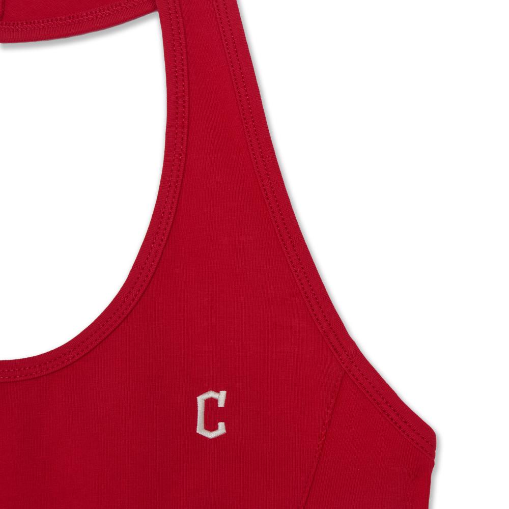 Halterneck Sleeveless T-Shirt Cleveland Guardians