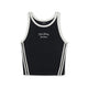 Sportive Cursive Sleeveless T-Shirts New York Yankees