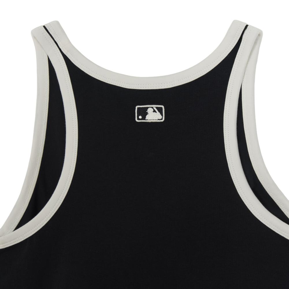 Sportive Cursive Sleeveless T-Shirts New York Yankees