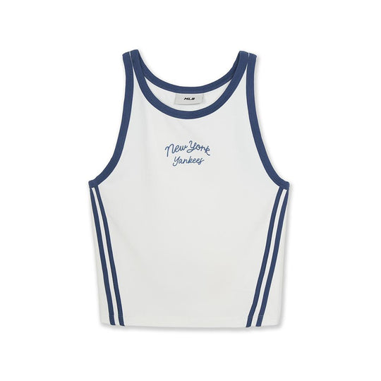 เสื้อกล้าม  Sportive Cursive Sleeveless T-Shirts New York Yankees
