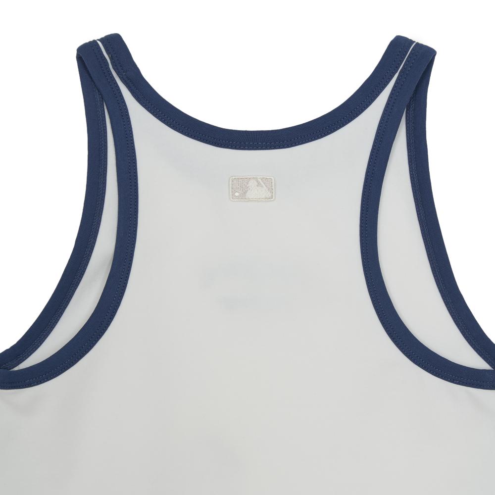 Sportive Cursive Sleeveless T-Shirts New York Yankees