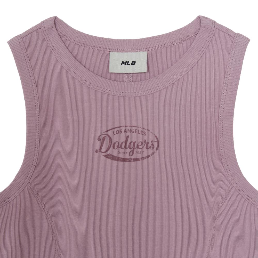 เสื้อกล้าม  Vintage Slim Ribbed Sleeveless T-Shirts Los Angeles Dodgers