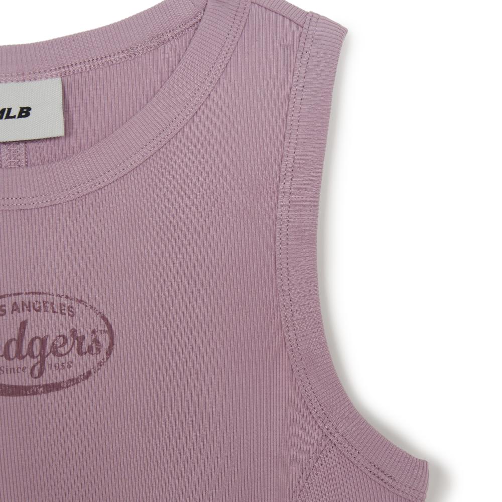 เสื้อกล้าม  Vintage Slim Ribbed Sleeveless T-Shirts Los Angeles Dodgers