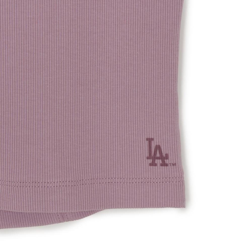 เสื้อกล้าม  Vintage Slim Ribbed Sleeveless T-Shirts Los Angeles Dodgers