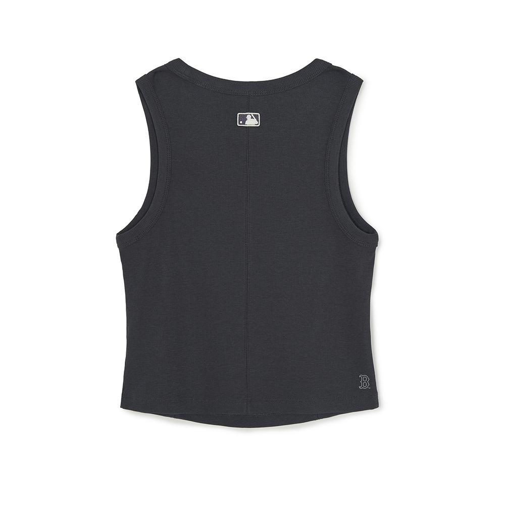 เสื้อกล้าม  Vintage Slim Ribbed Sleeveless T-Shirts Boston Red Sox