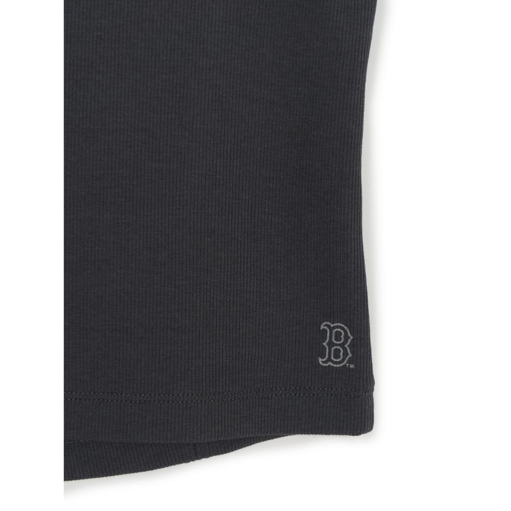 เสื้อกล้าม  Vintage Slim Ribbed Sleeveless T-Shirts Boston Red Sox