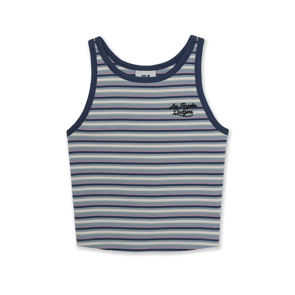 Stripe Sleeveless T-Shirts Los Angeles Dodgers