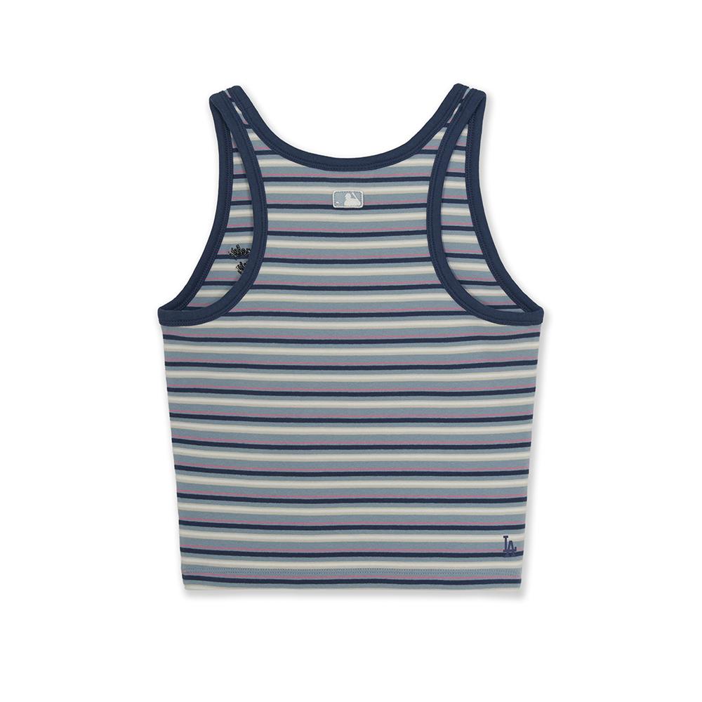 Stripe Sleeveless T-Shirts Los Angeles Dodgers