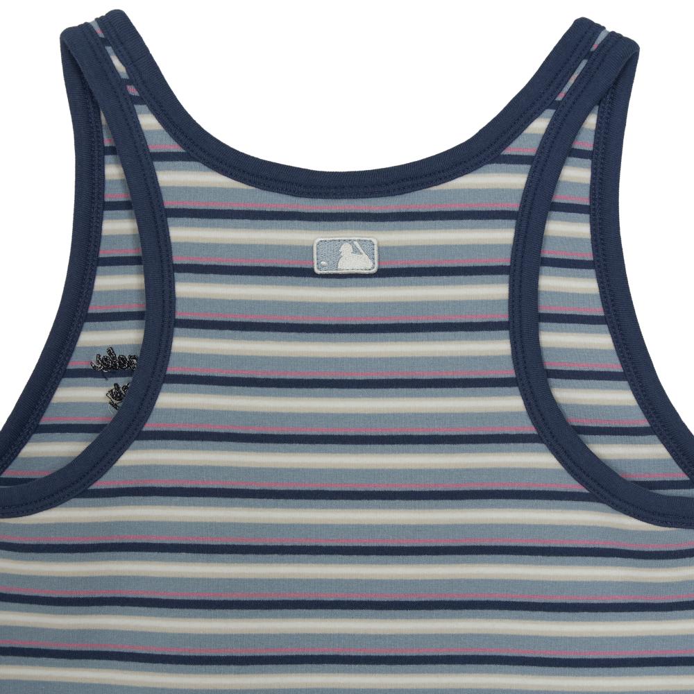 Stripe Sleeveless T-Shirts Los Angeles Dodgers