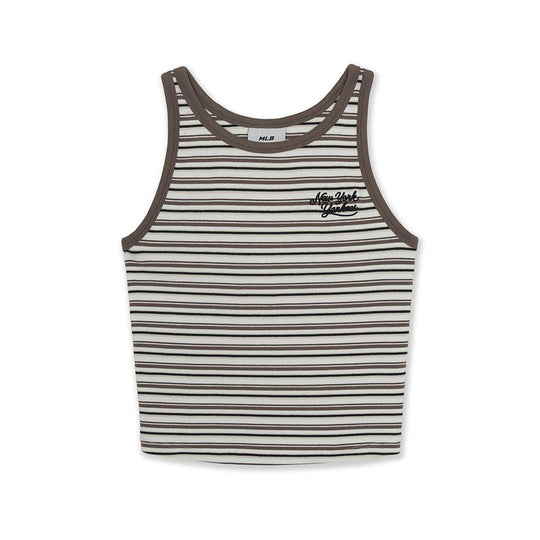 เสื้อกล้าม  Stripe Sleeveless T-Shirts New York Yankees