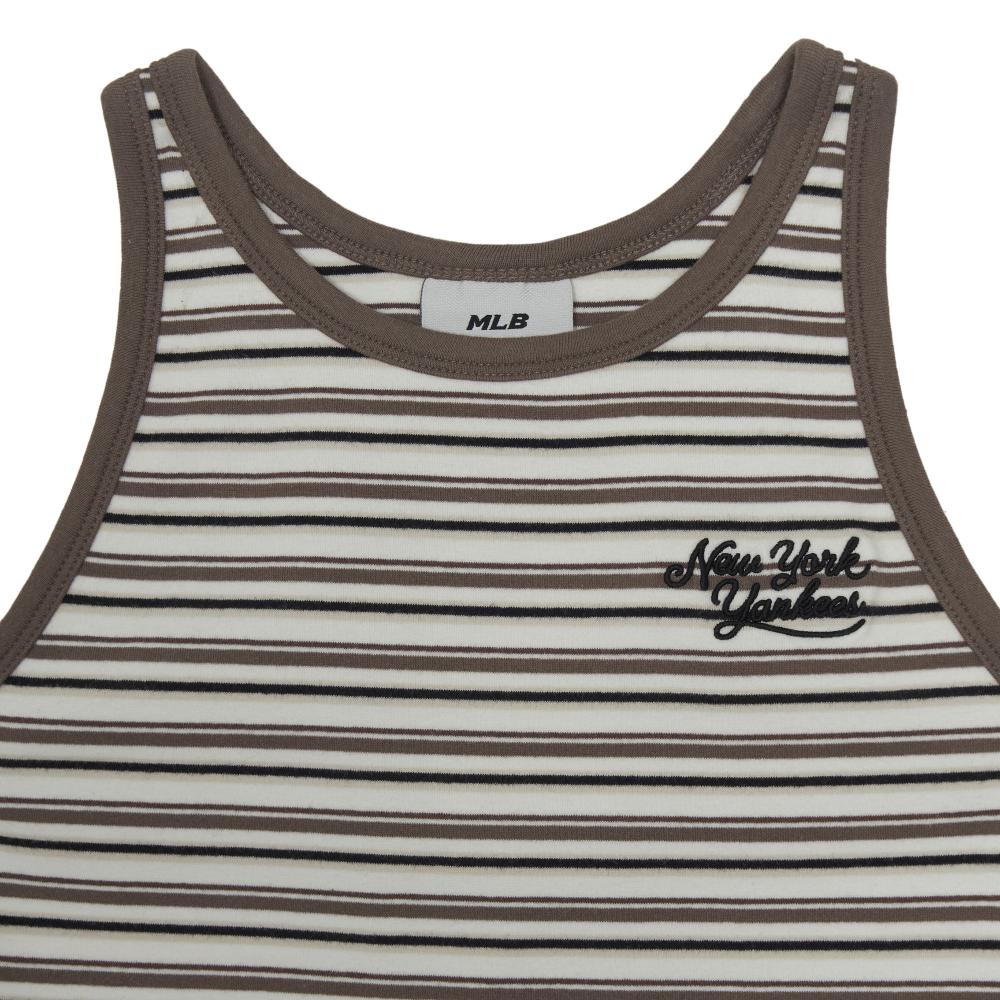 Stripe Sleeveless T-Shirts New York Yankees