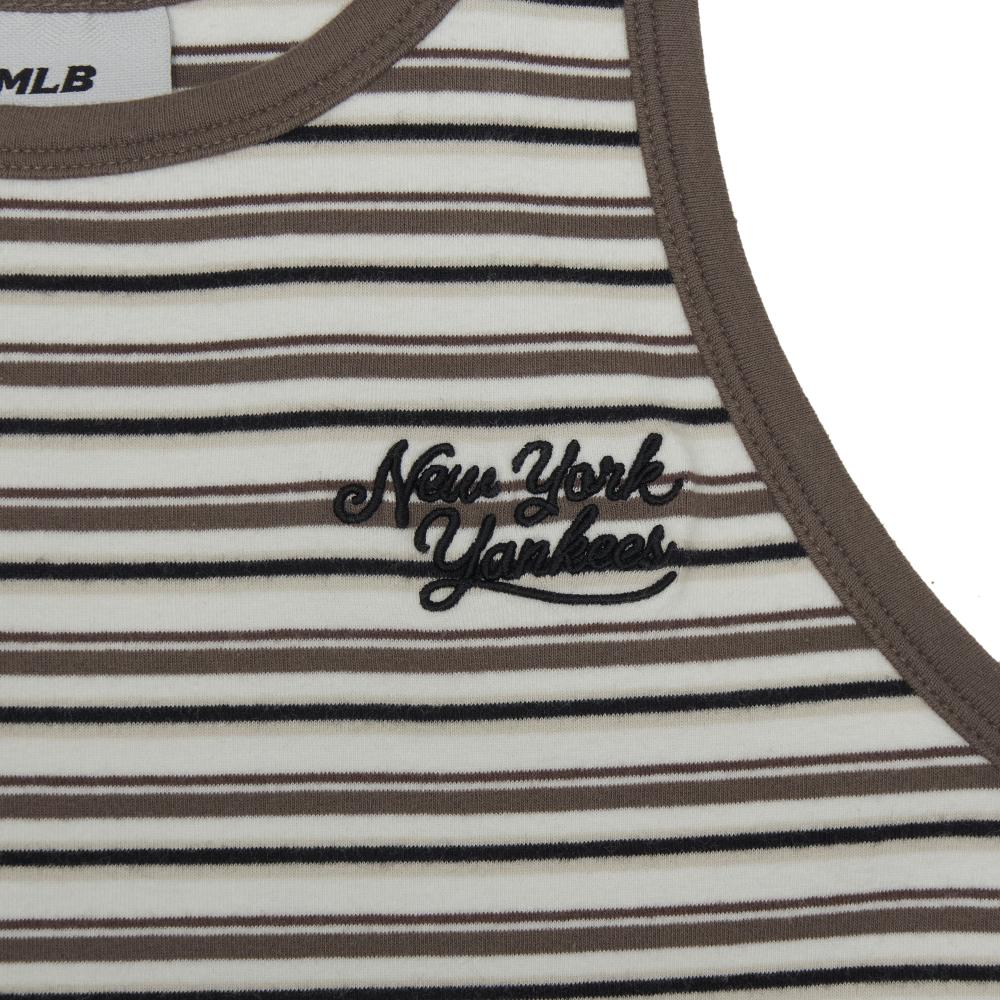 Stripe Sleeveless T-Shirts New York Yankees
