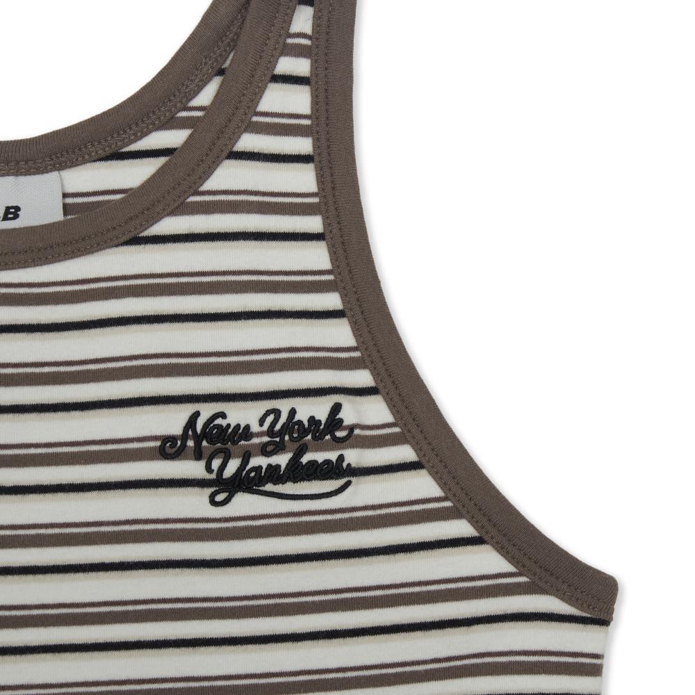 Stripe Sleeveless T-Shirts New York Yankees