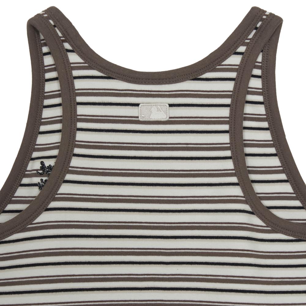 Stripe Sleeveless T-Shirts New York Yankees