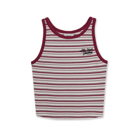 เสื้อกล้าม  Stripe Sleeveless T-Shirts New York Yankees