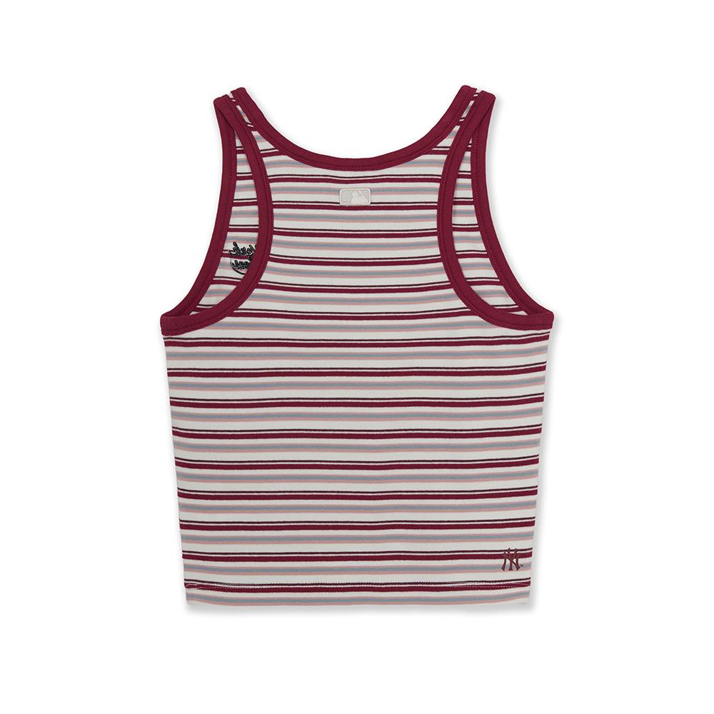 Stripe Sleeveless T-Shirts New York Yankees