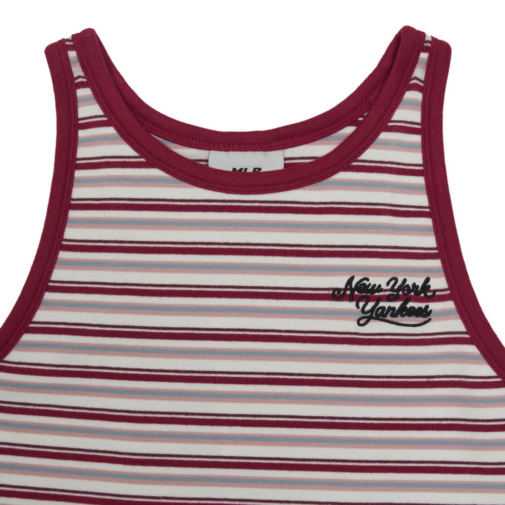 Stripe Sleeveless T-Shirts New York Yankees