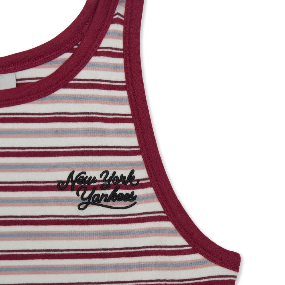 Stripe Sleeveless T-Shirts New York Yankees